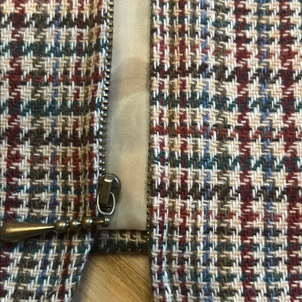 Gray 100% wool Checkered Blazer by Graff